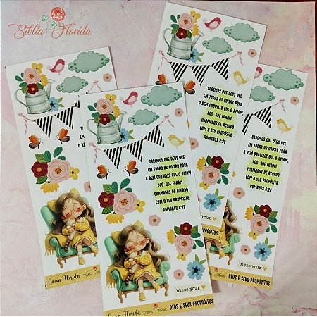 Adesivo Transparente Slim: Deus e seus propósitos - Bible Journaling