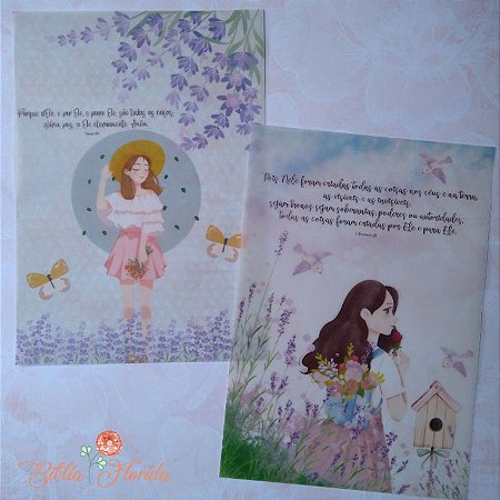 Velluns - É tudo sobre Ele - Bible Journaling