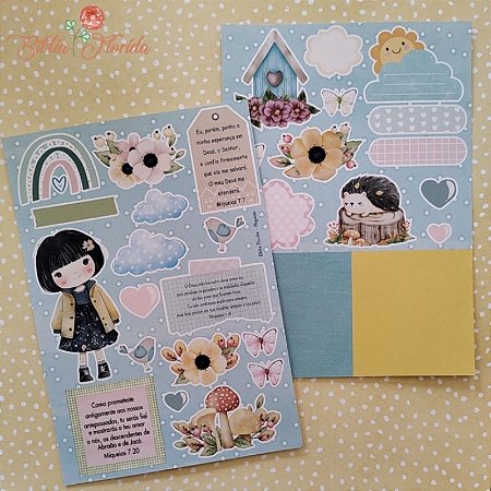 Scrapbook - Miqueias - Bible Journaling