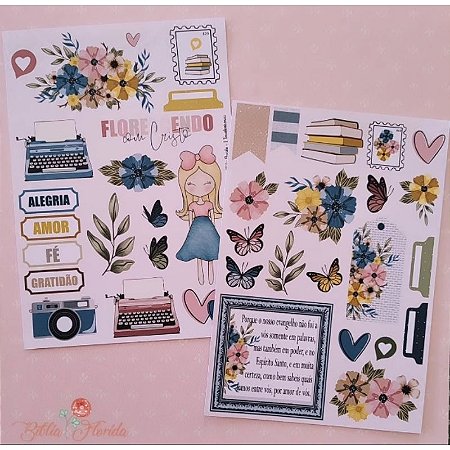 Scrapbook - 1º Tessalonicenses - Bible Journaling
