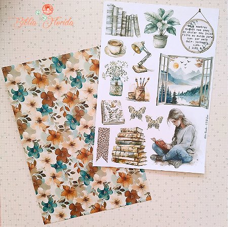 Scrapbook - 1º, 2º e 3º João - Bible Journaling