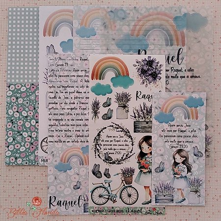 MULHERES ESCOLHIDAS: RAQUEL - Bible Journaling