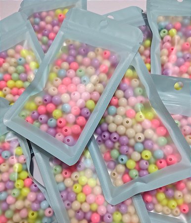 Miçangas Bolinha para Pingentes e Pulseiras