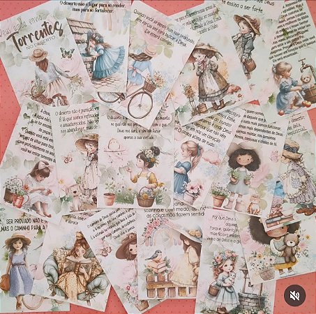 Cards: Torrentes no Deserto - 18 Unidade - Bible Journaling