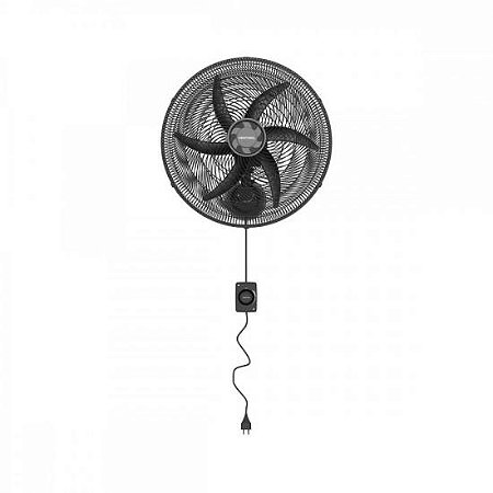 Ventilador Parede 220V MONTA FÁCIL 50CM Preto VENTISOL