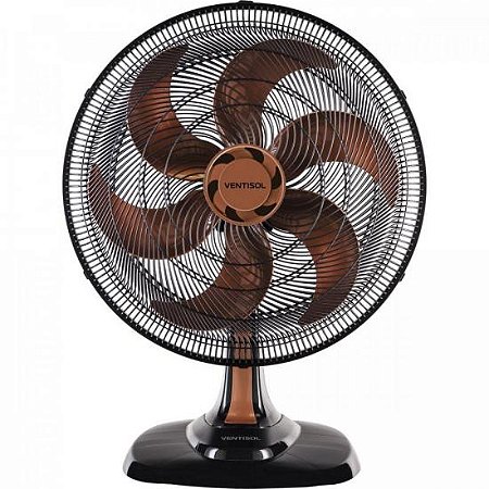 Ventilador de Mesa 50cm 220V TURBO6 Bronze VENTISOL