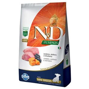 ND PUMPKIN CAO FILHOTE MINI CORDEIRO 2,5 KG