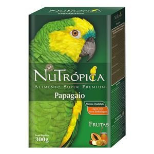 NUTROPICA PAPAGAIO COM FRUTAS 300GR