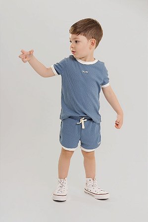 Conjunto Minimalista Unissex - Blue