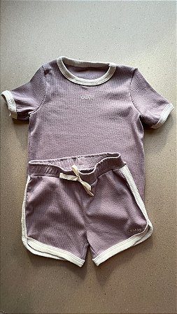Conjunto Minimalista Unissex - Lavanda
