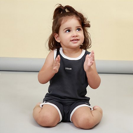 Conjunto Minimalista Unissex - Grey