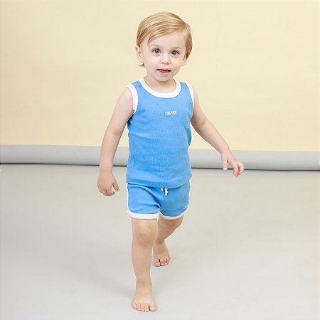 Conjunto Minimalista Unissex - Blue