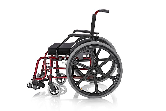 Cadeira De Rodas Pneu Inflável Elite - Suporta 100 Kg - Prolife
