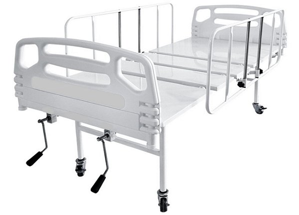 Cama Hospitalar Manual 2 Movimentos Semi Luxo
