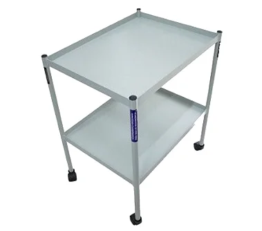 Mesa Auxiliar para Ressonância MA100 com Rodízios – Ideal para Salas de Ressonância Magnética