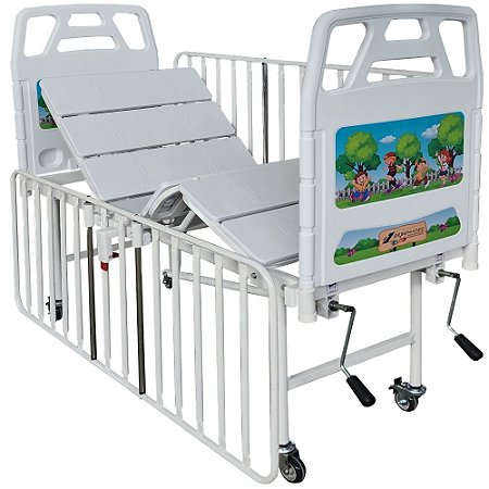 Cama Hospitalar Infantil Manual 2 Movimentos