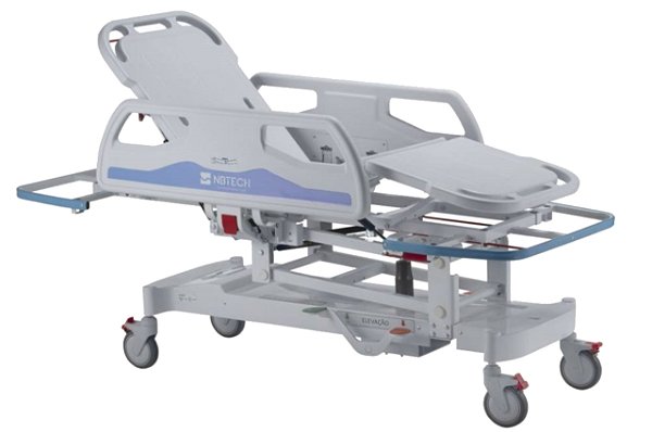 Carro Maca Hospitalar Hidráulico Trendelemburg