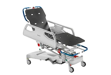 Maca Hidráulica Hospitalar com Leito em TS – Segurança, Conforto e Tecnologia em um Só Equipamento
