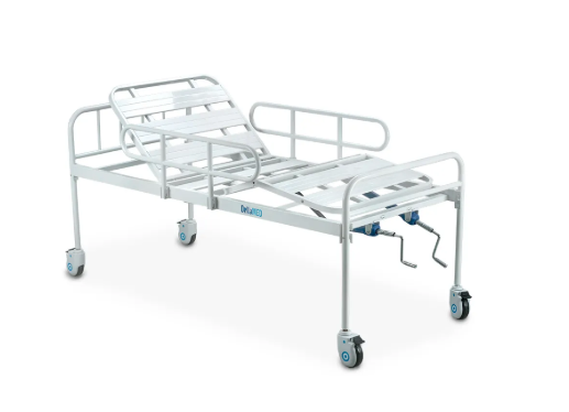 Cama Hospitalar Manual DX2 – 2 Movimentos | Suporta até 180 Kg
