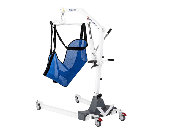 Guincho de transferência manual para pacientes até 180 Kg - ELEV GRM-180