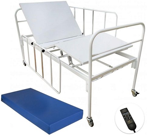 Cama Motorizada Fowler 2 Movimentos Standard com Colchão