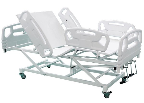 Cama Hospitalar Manual 3 Movimentos com Elevação do Leito Luxo - NG103ESL
