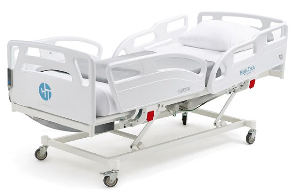 Cama Hospitalar Motorizada 3 Movimentos com Colchão 113ELX