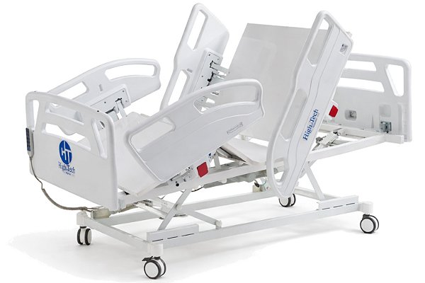 Cama Hospitalar Motorizada 8 Movimentos com Elevação de Altura e Posição de Poltrona - 115ELX