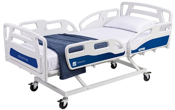 Cama Motorizada Fowler 3 Movimentos Elevação de Altura do Leito com Colchão - VIVARE