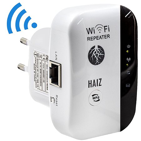 Repetidor De Sinal Wifi Expansor Wireless 300m Internet Haiz