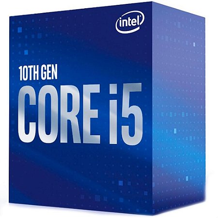 Processador Intel Core i5-10400, Cache 12MB, 2.9GHz (4.3GHz Max Turbo), LGA 1200 – BX8070110400