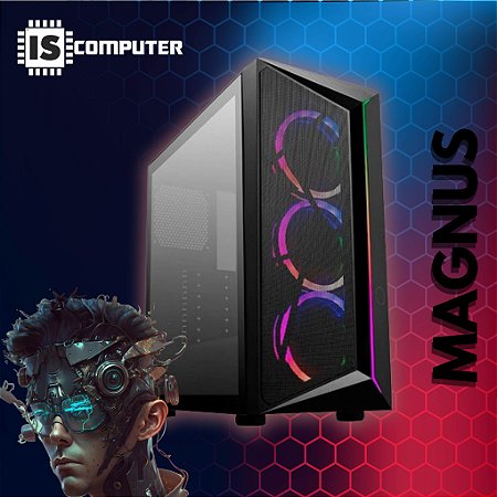 PC Gamer MAGNUS / Intel Core I5-12400F / Geforce RTX 3050 8Gb / 16Gb DDR4 / SSD 500Gb