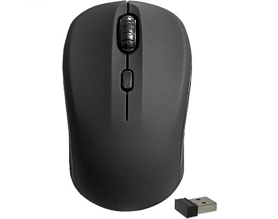 Mouse Wireless MA-S333 -  Preto