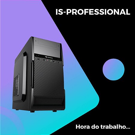 PC IS-PROFISSIONAL /  Intel I7-10700 / 8GB DDR4 / M.2 500Gb / Gab ATX