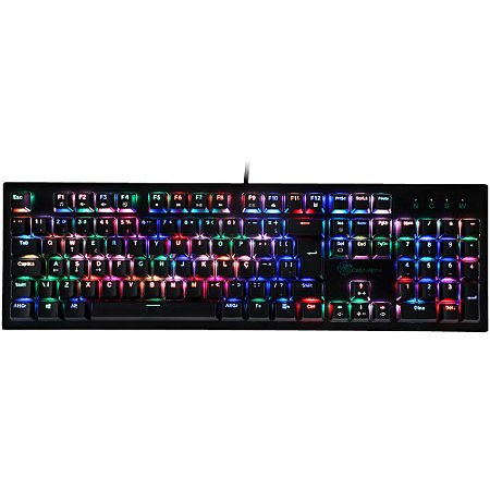 Teclado Mecanico Gamer DN201 Numpad Outemu Blue RGB DRAXEN