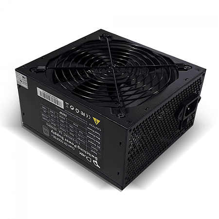 Fonte Duex ATX, 500W Real, 20+4 IDE, SATA - DX500FSE