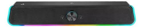 Caixa de Som Gamer Rise Mode Aura Sound S4, Rgb Rainbow, 3w*2, Preto - RM-SP-04-RGB