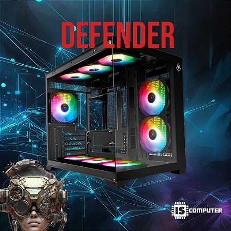 PC Gamer DEFENDER / Ryzen 7 5700X / RTX 5060 8Gb / 16Gb DDR4 / M2 500Gb