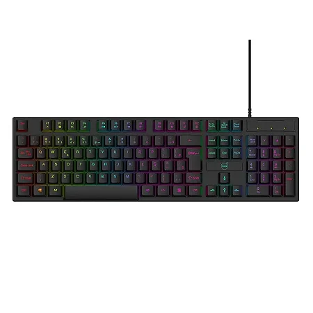 Teclado Gamer Dazz USB GTE1000 Membrana RGB 62000177