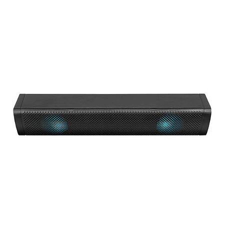 Caixa de Som TGT Voltrix Glow, 2x3W RMS, USB, Preto, TGT-VTXG-RB01