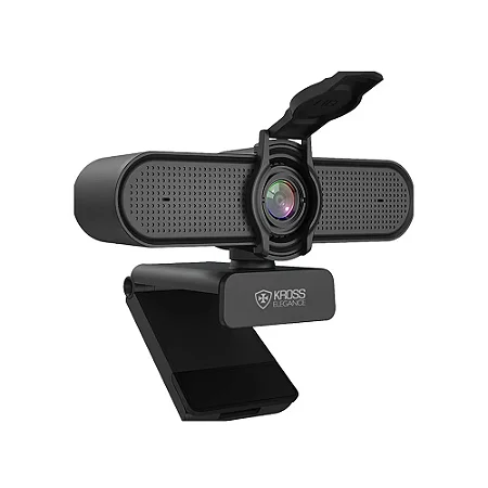 Webcam Kross Elegance, 4K, 1080p, Foco Automático - KE-WBA1084K