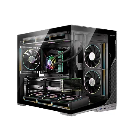 Gabinete Gamer Esgaming Zero Mid Tower M-ATX
