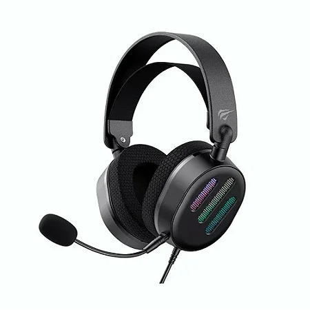 Fone de Ouvido, Headset Gamer HAVIT H2038U, RGB - Black