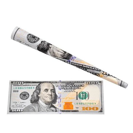 Kit 10 cones pré enrolado - Dólar