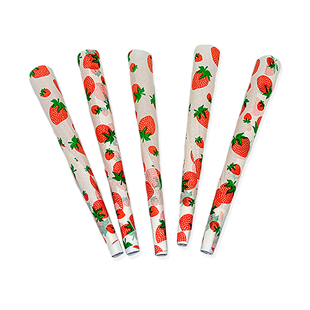 Kit 10 cones pré enrolado - Morango