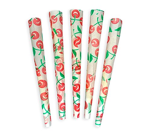 Kit 10 cones pré enrolado - Cereja