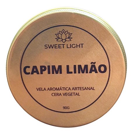 VELA CAPIM LIMÃO ALUMÍNIO