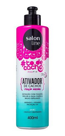 Ativador De Cachos Salon Line 0400ml To De Cacho Max Crespos Sandrinha Cosmeticos E Produtos De Beleza