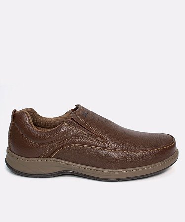 Sapato Masculino Casual Confort Bradok Classic Slip Marrom