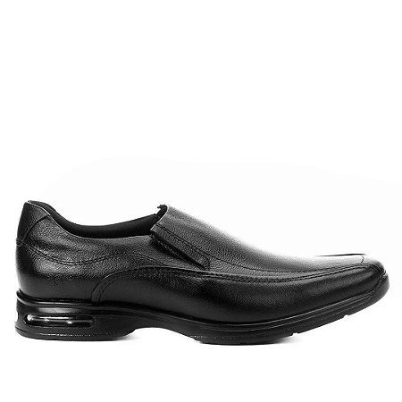 Sapato Casual Básico Democrata Air Spot Masculino - Preto